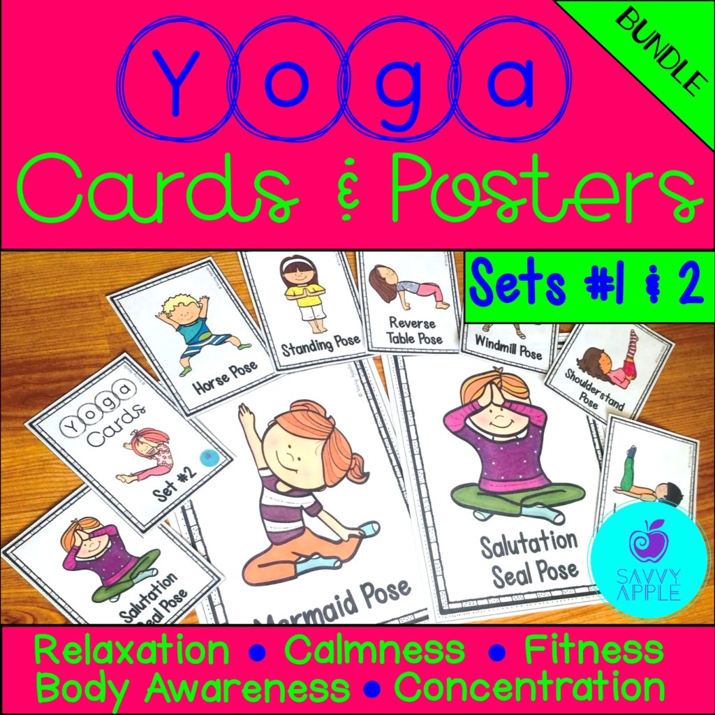 Yoga Poses Positions Flash Cards Children Preschool Educational Activity  SEN KS1 KS2 - Etsy Israel