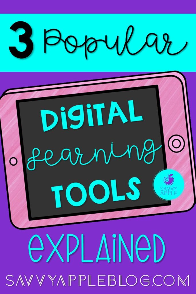 3 Popular Digital Learning Tools Explained – Savvy Apple