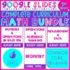 1st Grade Math GROWING BUNDLE Full Curriculum Google Slides Distance ...