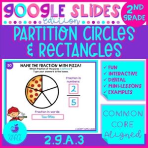 Partition Rectangles and Circles
