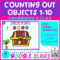 Counting Out Objects to 10 – Google Slides Kindergarten Math Distance ...