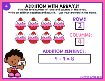 addition with arrays