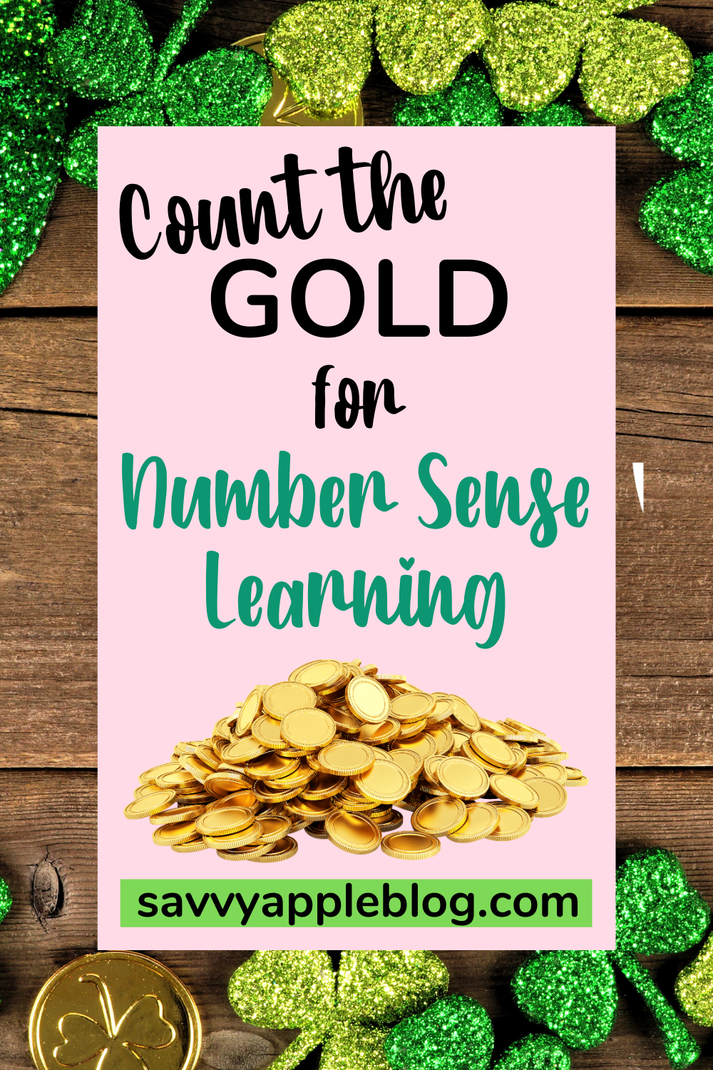 number sense math counting money