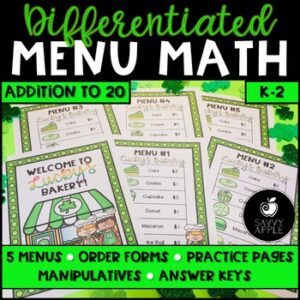 menu math